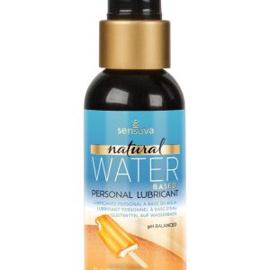 Змазка на водній основі sensuva natural waterbased orange creamsicle 57 мл без гліцерину і парабенів