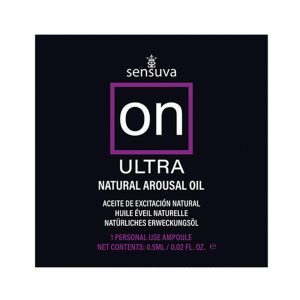 Пробник збудливого масла sensuva on arousal oil for her ultra (0,5 мл)