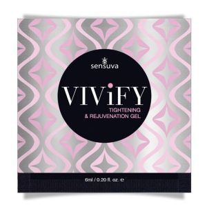 Пробник звужувального гелю sensuva vivify tightening & rejuvenation (6 мл)
