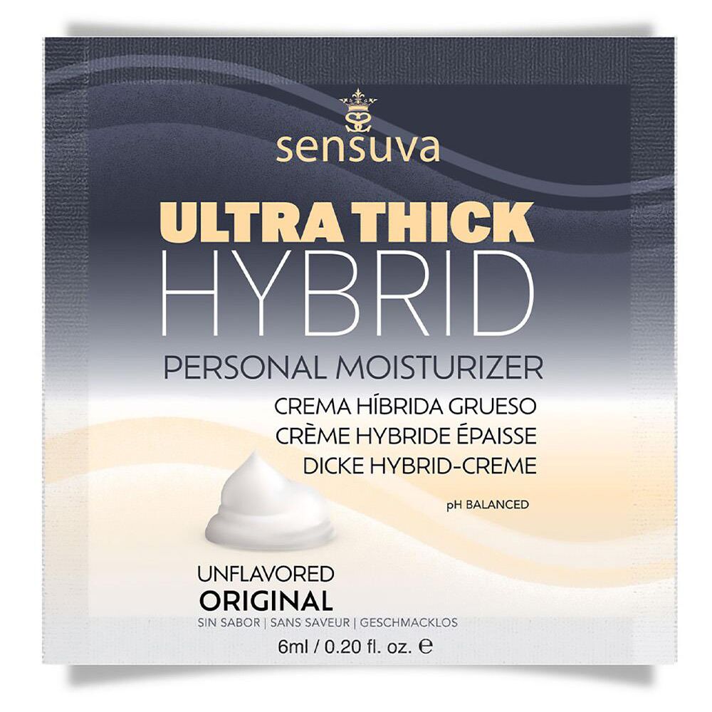 Пробник густої змазки sensuva ultra thick hybrid formula (6 мл)