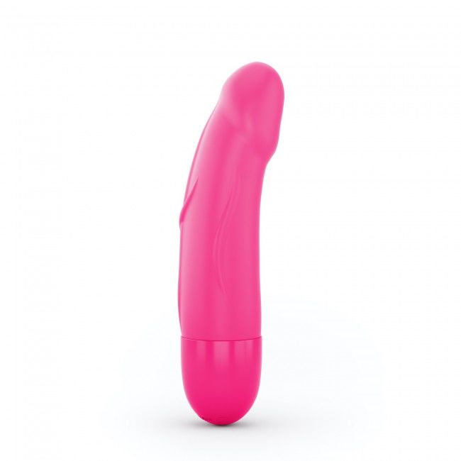 Вібратор dorcel real vibration s magenta 2.0, діаметр 3,7см, перезаряджається, для точки g