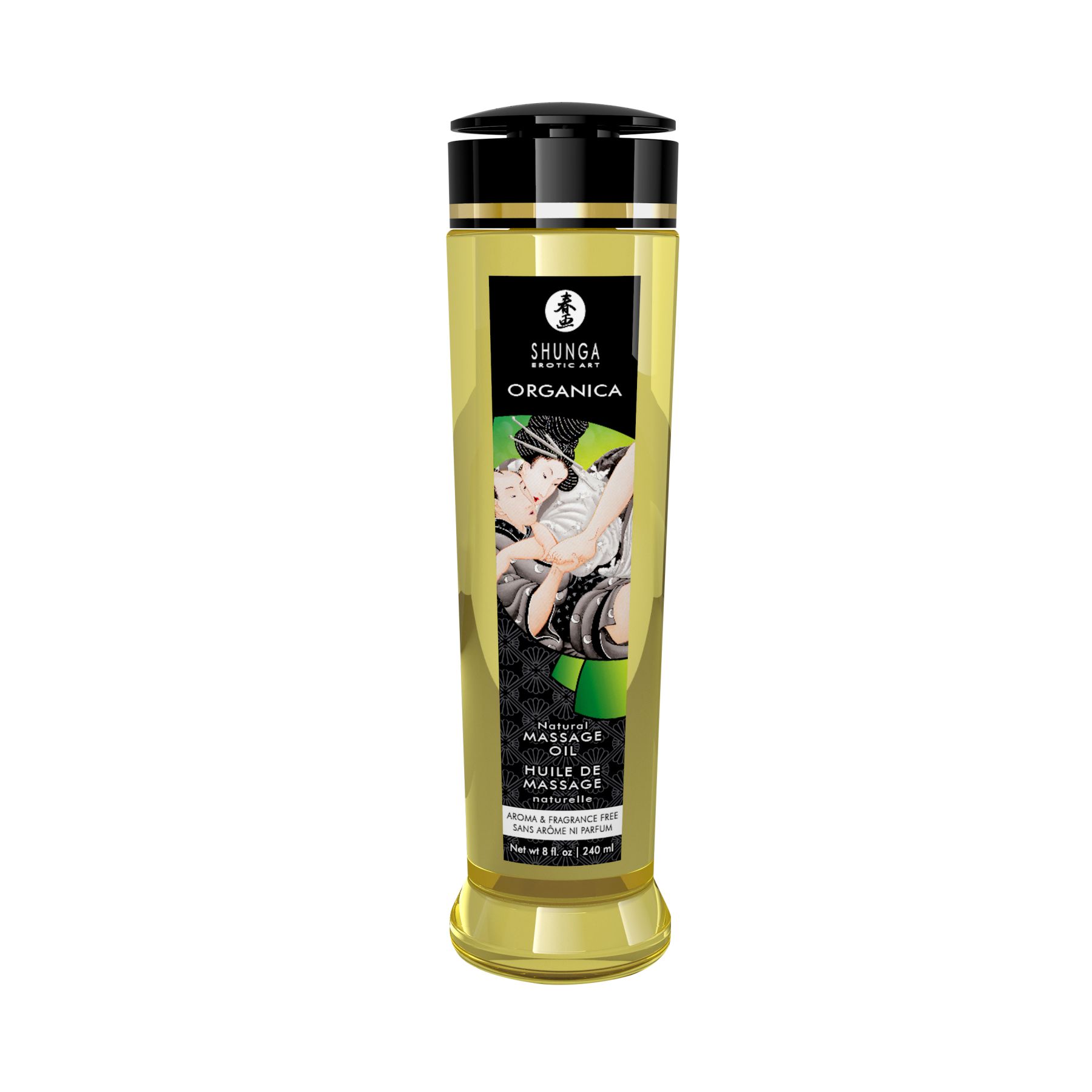 Органічна масажна олія shunga organica – natural (240 мл) з вітаміном Е