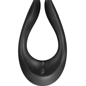 Вібратор для пар satisfyer endless joy black, 3 незалежні мотори, багатофункціональний