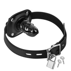 Кляп з маленьким фалоімітатором fetish tentation penis gag t1