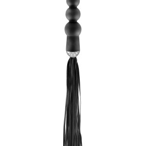 Флогер з ручкою анальним намистом fetish tentation whip with rosary handle