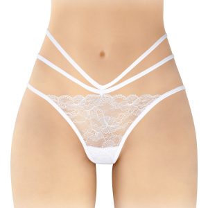 Трусики з відкритою попкою fashion secret nadia white
