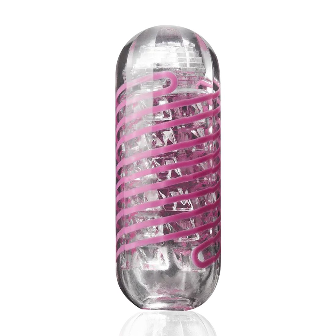 Мастурбатор tenga spinner 06 brick з пружною стимулювальною спіраллю всередині