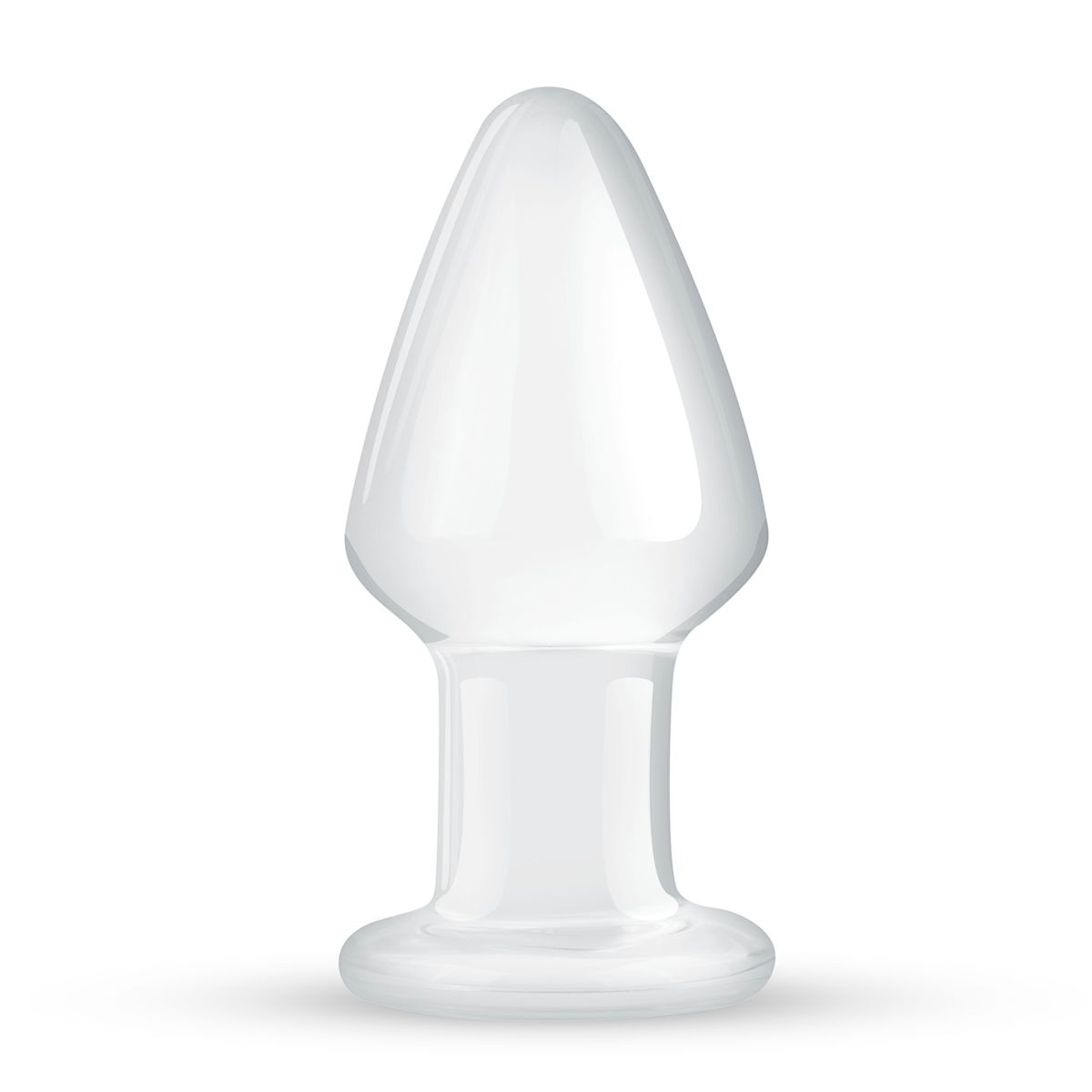 Скляна анальна пробка gildo glass buttplug no. 25