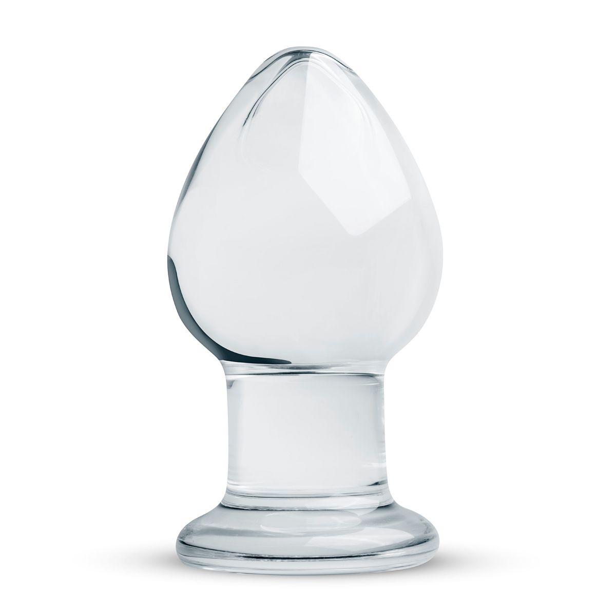 Скляна анальна пробка gildo glass buttplug no. 26