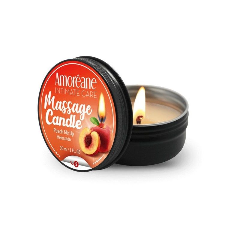 Масажна свічка 'Спокусливий персик' amoreane peach me up (30 мл)